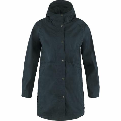 Fjällräven Karla Winter Jacket Navy Singapore For Women (SG-501719)